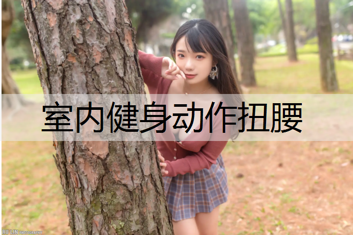 室内健身动作扭腰